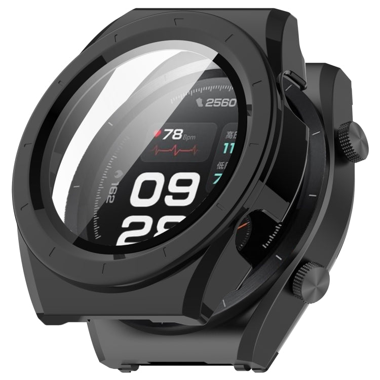 For Xiaomi Watch H1 PC + Tempered Film Integrated Watch Protective Case(Black) - Watch Cases by buy2fix | Online Shopping UK | buy2fix