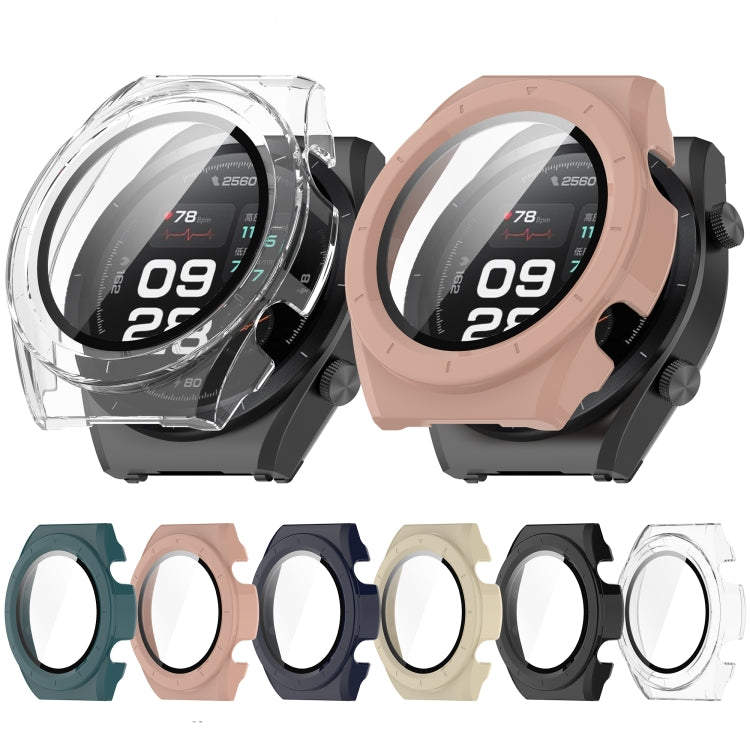 For Xiaomi Watch H1 PC + Tempered Film Integrated Watch Protective Case(Black) - Watch Cases by buy2fix | Online Shopping UK | buy2fix