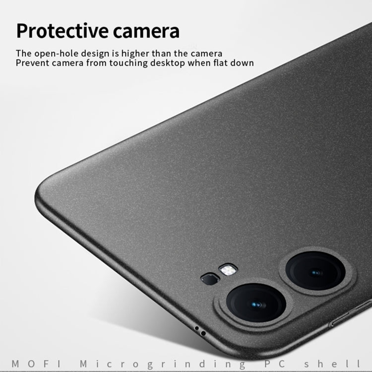 For vivo iQOO Neo9 / Neo9 Pro MOFI Fandun Series Frosted PC Ultra-thin All-inclusive Phone Case(Black) - vivo Cases by MOFI | Online Shopping UK | buy2fix