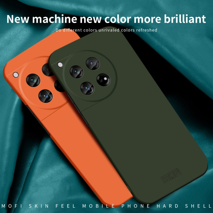 For OnePlus 12 MOFI Qin Series Skin Feel All-inclusive PC Phone Case(Green) - OnePlus Cases by MOFI | Online Shopping UK | buy2fix