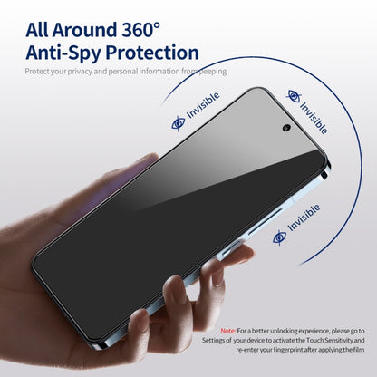 For Samsung Galaxy A34 5G ENKAY Hat-Prince 360 Degree Anti-peeping Privacy Full Screen Tempered Glass Film - Galaxy Tempered Glass by ENKAY | Online Shopping UK | buy2fix