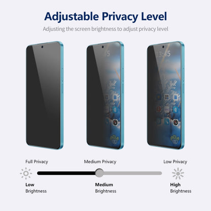 For Samsung Galaxy A54 5G ENKAY Hat-Prince 360 Degree Anti-peeping Privacy Full Screen Tempered Glass Film - Galaxy Tempered Glass by ENKAY | Online Shopping UK | buy2fix
