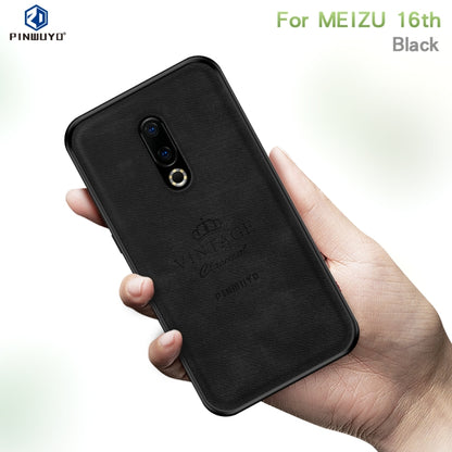 PINWUYO Shockproof Waterproof Full Coverage PC + TPU + Skin Protective Case for Meizu 16th(Blue) - Meizu by PINWUYO | Online Shopping UK | buy2fix