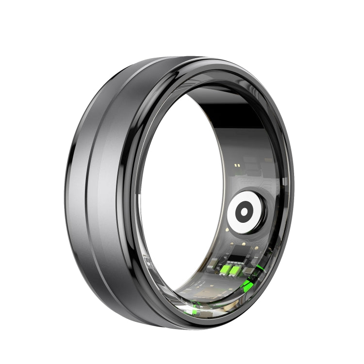 R06 SIZE 8 Smart Ring, Support Heart Rate / Blood Oxygen / Sleep Monitoring / Multiple Sports Modes(Black) - Smart Rings / Smart Telephones by buy2fix | Online Shopping UK | buy2fix