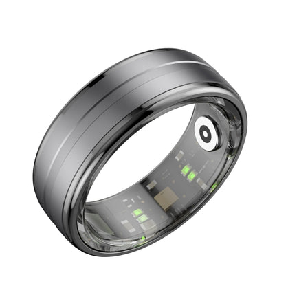 R06 SIZE 8 Smart Ring, Support Heart Rate / Blood Oxygen / Sleep Monitoring / Multiple Sports Modes(Black) - Smart Rings / Smart Telephones by buy2fix | Online Shopping UK | buy2fix