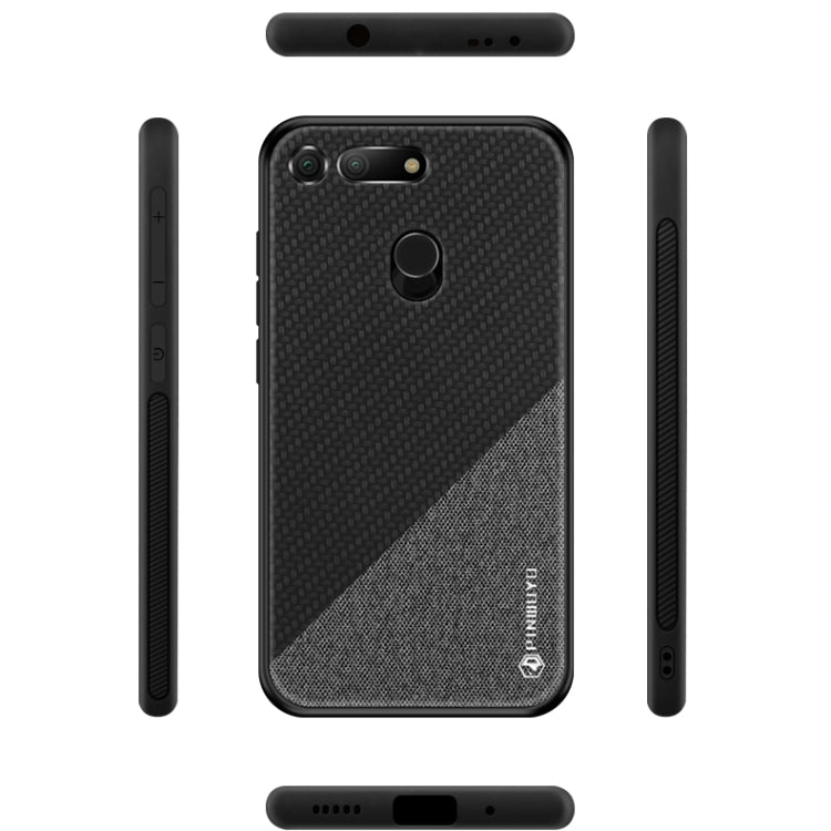 PINWUYO Honors Series Shockproof PC + TPU Protective Case for Huawei Honor V20 / View 20(Brown) - Honor Cases by PINWUYO | Online Shopping UK | buy2fix