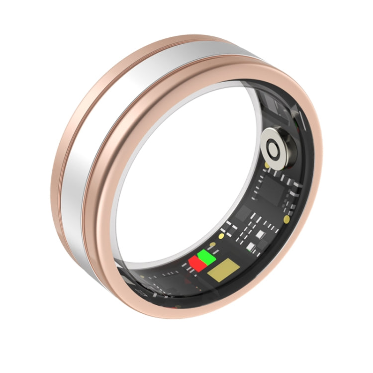 R18 SIZE 8 Smart Ring, Support Heart Rate / Blood Oxygen / Sleep / Multiple Sports Modes(Gold) - Smart Rings / Smart Telephones by buy2fix | Online Shopping UK | buy2fix