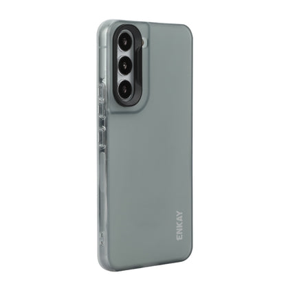 For Samsung Galaxy S24 5G ENKAY Hat-Prince Translucent Matte TPU Soft Phone Case(Grey) - Galaxy S24 5G Cases by ENKAY | Online Shopping UK | buy2fix