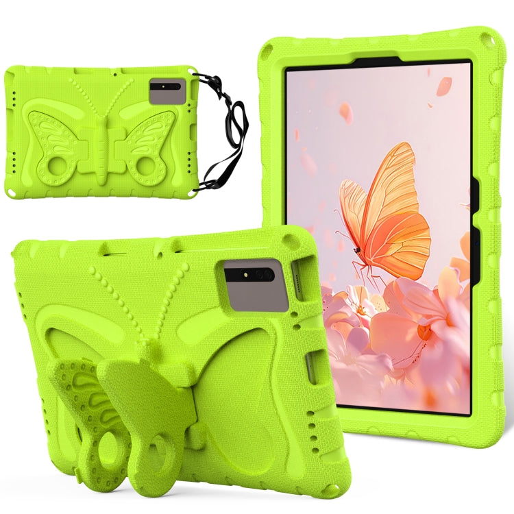 For Huawei MatePad SE 11 2024 Butterfly Bracket EVA Shockproof Tablet Case(Grass Green) - Huawei by buy2fix | Online Shopping UK | buy2fix