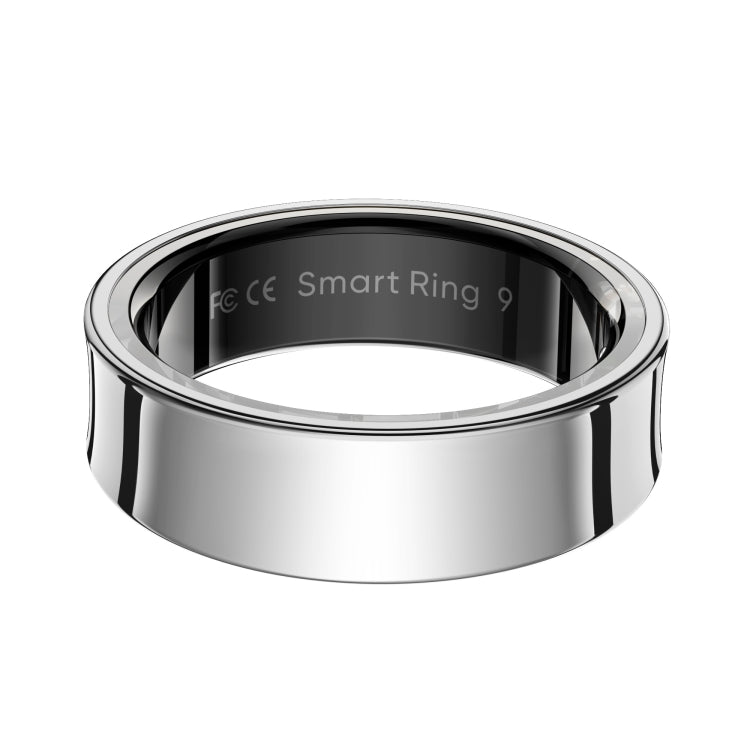 R09 SIZE 8 Smart Ring, Support Heart Rate / Blood Oxygen / Sleep Monitoring / Multiple Sports Modes(Silver) - Smart Rings / Smart Telephones by buy2fix | Online Shopping UK | buy2fix