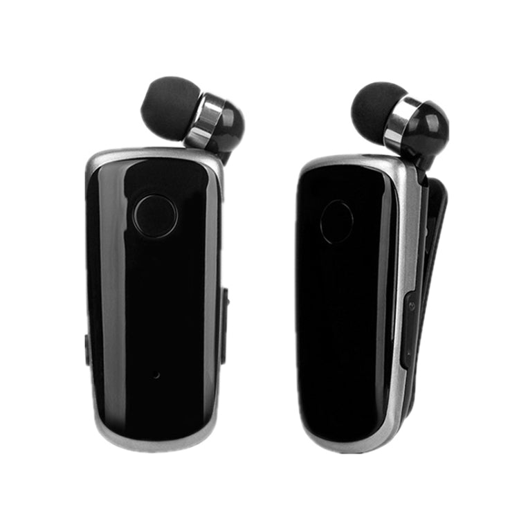 K39 Wireless Bluetooth Headset CSR DSP chip In-Ear Vibrating Alert Wear Clip Hands Free Earphone (Black) - Bluetooth Earphone by buy2fix | Online Shopping UK | buy2fix