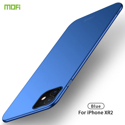 For iPhone 11 MOFI Frosted PC Ultra-thin Hard Case (Blue) - iPhone 11 Cases by MOFI | Online Shopping UK | buy2fix