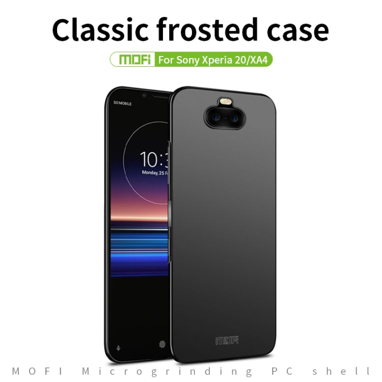 MOFI Frosted PC Ultra-thin Hard Case for Sony Xperia 20 / Xperia XA4(Blue) - Sony Cases by MOFI | Online Shopping UK | buy2fix