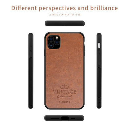 PINWUYO Pin Rui Series Classical Leather, PC + TPU + PU Leather Waterproof And Anti-fall All-inclusive Protective Shell for iPhone 11 Pro(Black) - More iPhone Cases by PINWUYO | Online Shopping UK | buy2fix