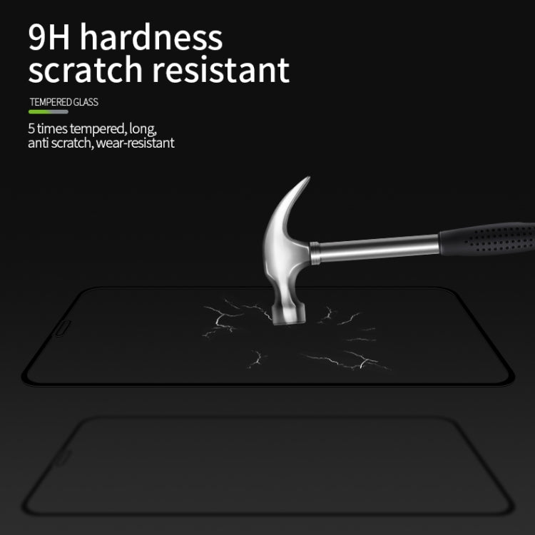 For iPhone 11 MOFI 9H 2.5D Full Screen Tempered Glass Film(Black) - iPhone 11 Tempered Glass by MOFI | Online Shopping UK | buy2fix