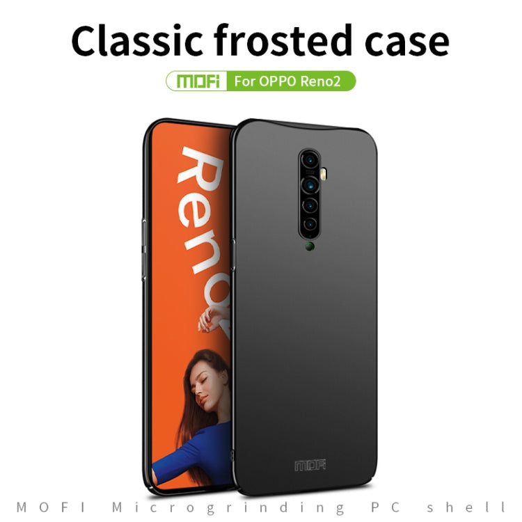 For OPPO Reno2 MOFI Frosted PC Ultra-thin Hard Case(Red) - OPPO Cases by MOFI | Online Shopping UK | buy2fix