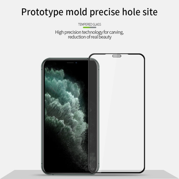 For iPhone 11 Pro MOFI 9H 3D Explosion-proof Curved Screen Tempered Glass Film(Black) - iPhone 11 Pro Tempered Glass by MOFI | Online Shopping UK | buy2fix