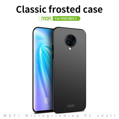 For  VIVO NEX3 MOFI Frosted PC Ultra-thin Hard Case(Black) - vivo Cases by MOFI | Online Shopping UK | buy2fix