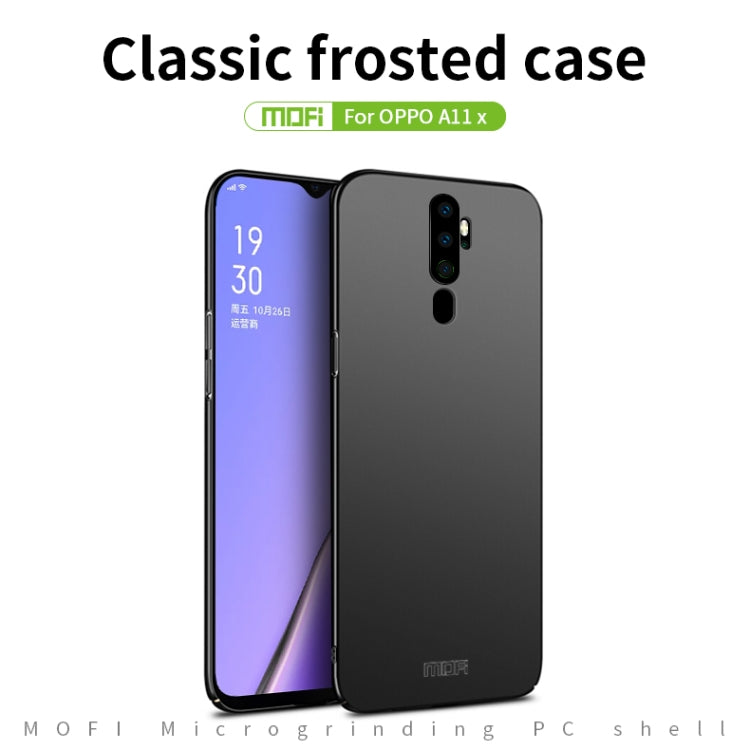 For  OPPO A11x MOFI Frosted PC Ultra-thin Hard Case(Red) - OPPO Cases by MOFI | Online Shopping UK | buy2fix