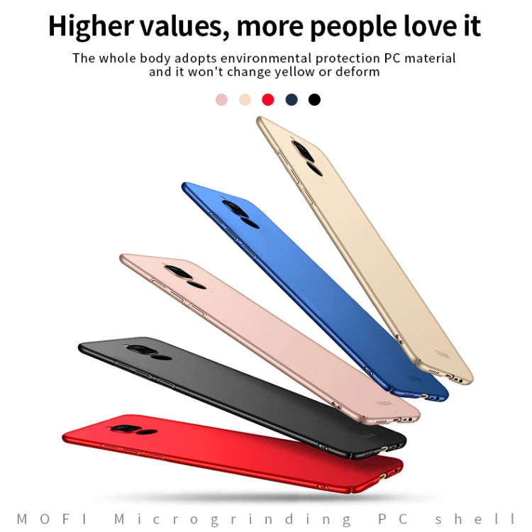 For Xiaomi RedMi 8 MOFI Frosted PC Ultra-thin Hard Case(Red) - Xiaomi Cases by MOFI | Online Shopping UK | buy2fix