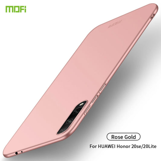 For Huawei Honor 20 Lite MOFI Frosted PC Ultra-thin Hard Case(Rose Gold) - Honor Cases by MOFI | Online Shopping UK | buy2fix