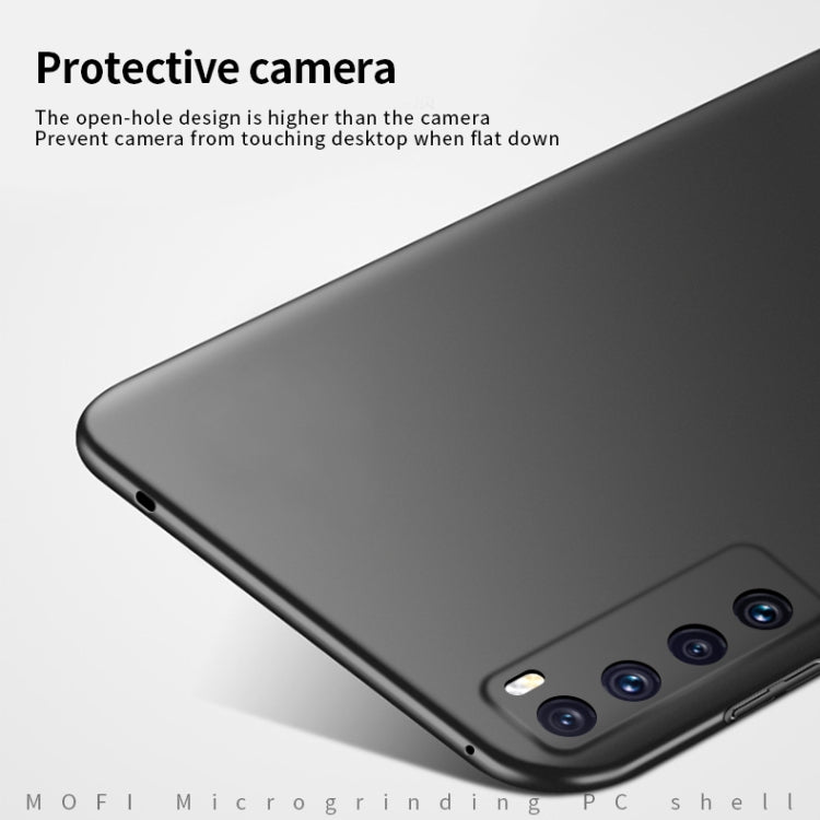 For Huawei Nova 7 MOFI Frosted PC Ultra-thin Hard Case(Blue) - Huawei Cases by MOFI | Online Shopping UK | buy2fix