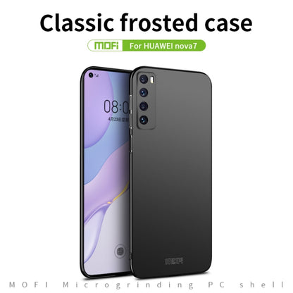 For Huawei Nova 7 MOFI Frosted PC Ultra-thin Hard Case(Rose gold) - Huawei Cases by MOFI | Online Shopping UK | buy2fix