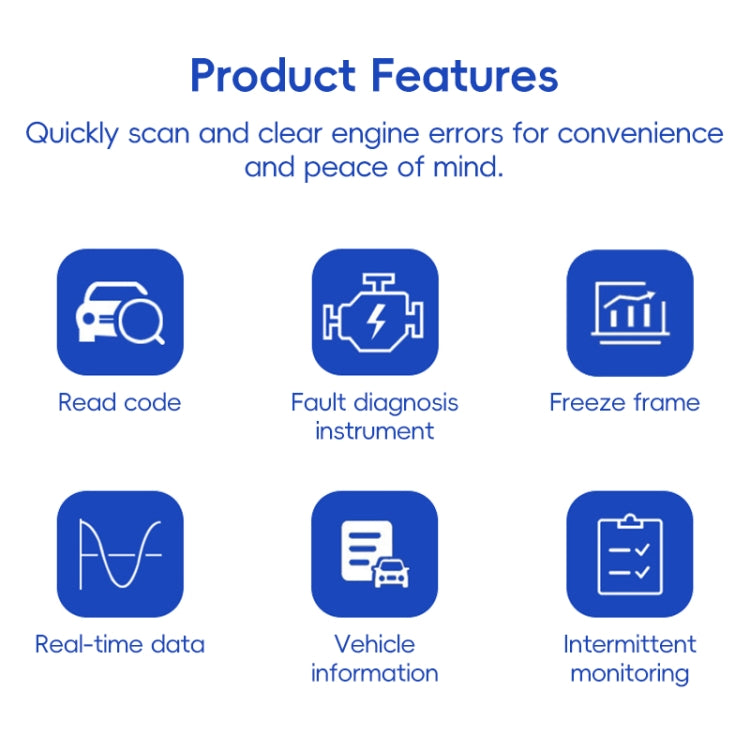 New OBD V2.1 mini ELM327 OBD2 Bluetooth Auto Scanner OBDII 2 Car ELM 327 Tester Diagnostic Tool for Android Windows Symbian - Code Readers & Scan Tools by buy2fix | Online Shopping UK | buy2fix