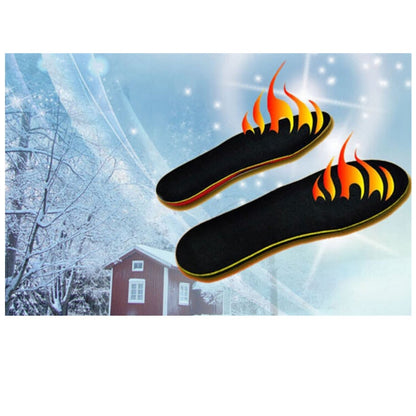 Smart Temperature-controlled Electric Insole Warm Foot Graphene Heating Insole Warm Foot Artifact Warm Foot Treasure, EU Plug, Size:44(Black for Men) - Shoes Care by buy2fix | Online Shopping UK | buy2fix