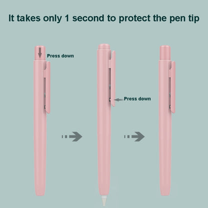 Automatic Retractable Stylus Pen Case For Apple Pencil 1(Pink) - Pencil Accessories by buy2fix | Online Shopping UK | buy2fix