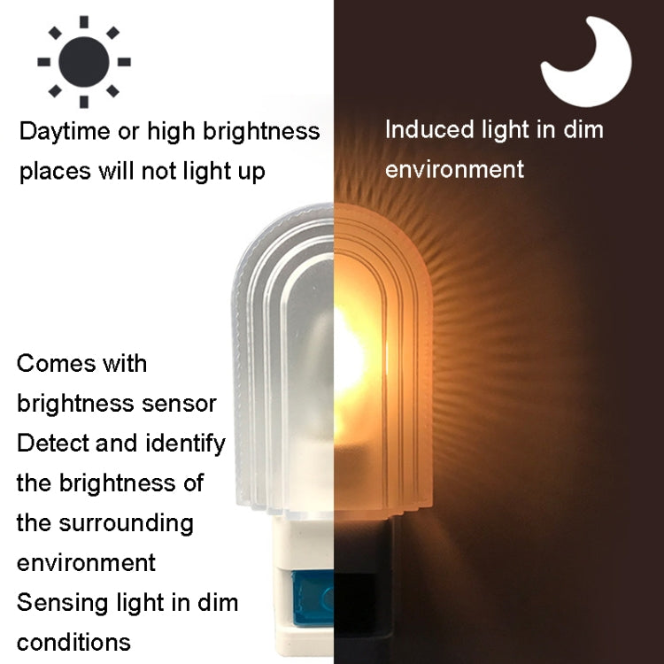 A38 Intelligent Sensor LED Night Light Baby Feeding Eye Care Bedside Lamp, Plug:UK Plug - Sensor LED Lights by buy2fix | Online Shopping UK | buy2fix