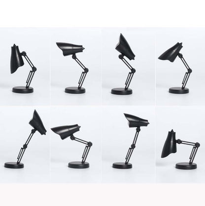 3 PCS Mini LED Desk Lamp Folding Portable Night Light Magnetic Eye Protection Desk Lamp(LD01-Blue) - Desk Lamps by buy2fix | Online Shopping UK | buy2fix