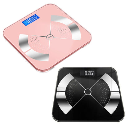 Home Weight Scale Accurate Healthy Body Fat Scale, Size: 26x26cm(Battery Version Black) - Body Scales by buy2fix | Online Shopping UK | buy2fix