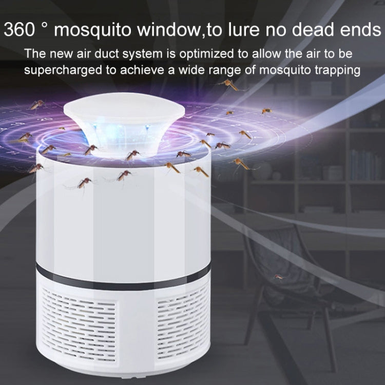 Household Mute Inhalation Photocatalyst USB Physical Mosquito Killer 365-White(USB) - Repellents by buy2fix | Online Shopping UK | buy2fix