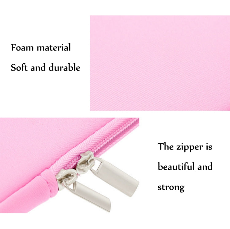 Laptop Anti-Fall and Wear-Resistant Lliner Bag For MacBook 13 inch(Upgrade Pink) - Protective Bags by buy2fix | Online Shopping UK | buy2fix