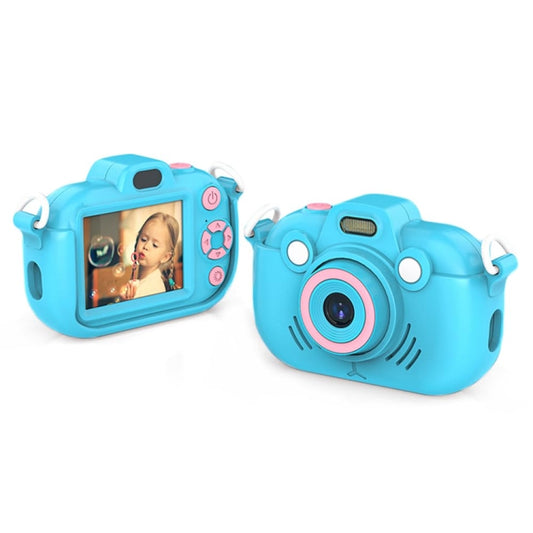 DC502 2.4-Inch 16X Zoom 2.7K Video Recording Children Digital Camera, Color: Blue No Card(UK Plug) - Children Cameras by buy2fix | Online Shopping UK | buy2fix