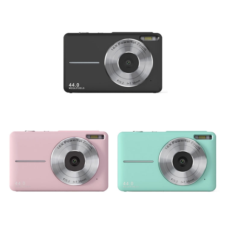 DC403L-AF 2.4-Inch 16X Zoom HD Digital Camera Mini Children Photography Camera US Plug(Pink+32G) - Children Cameras by buy2fix | Online Shopping UK | buy2fix