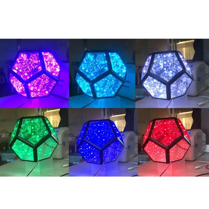 Cool Infinite Dodecahedron Colorful Night Light, Size: 20x20x20cm - Novelty Lighting by buy2fix | Online Shopping UK | buy2fix