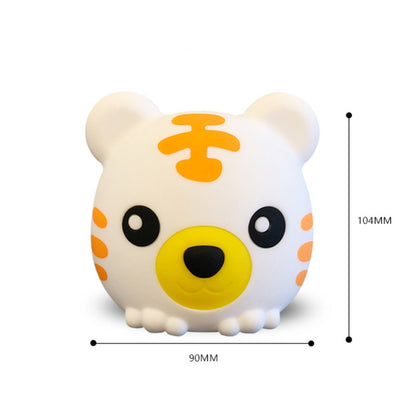 DA006 LED Colorful Tiger Silicone Night Light, Type: Remote Control - Night Lights by buy2fix | Online Shopping UK | buy2fix