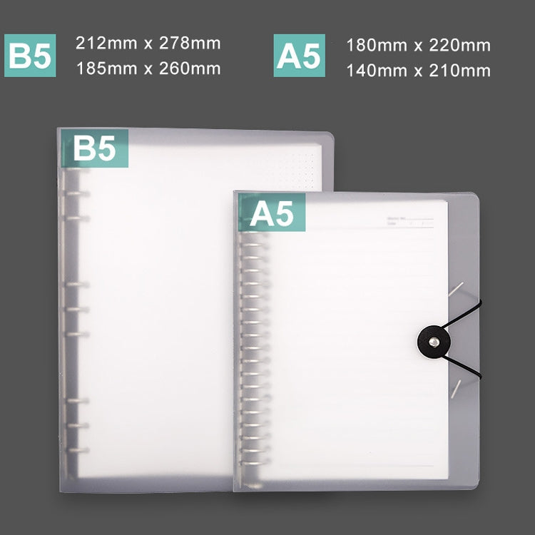 Transparent Matte PP Soft Shell Cover Hand Accountive Page, Style: B5 Cornell Core - Notebooks by buy2fix | Online Shopping UK | buy2fix