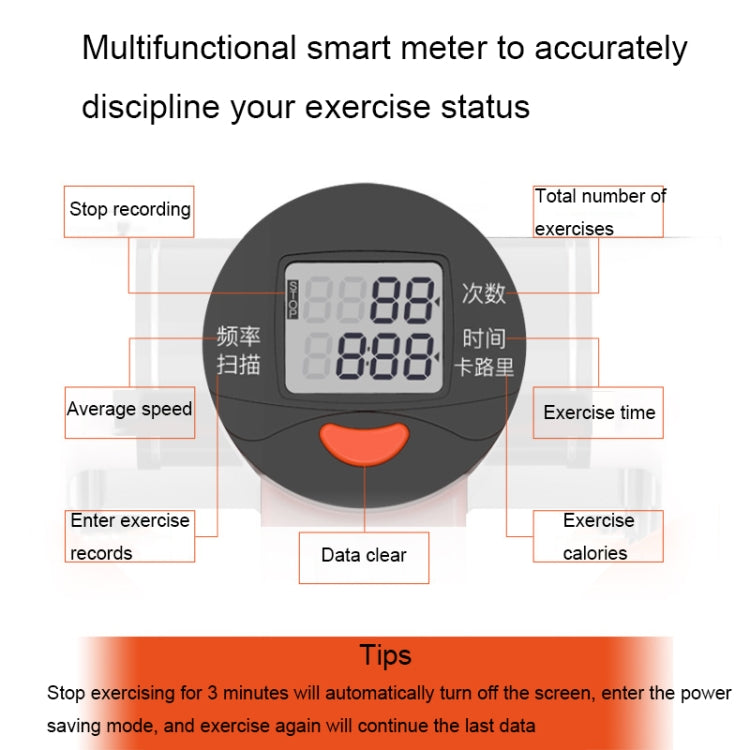 JDHTBJ Double Hydraulic Load Bearing Indoor Small Stepper, Color: Orange - Fitness Equipments by buy2fix | Online Shopping UK | buy2fix