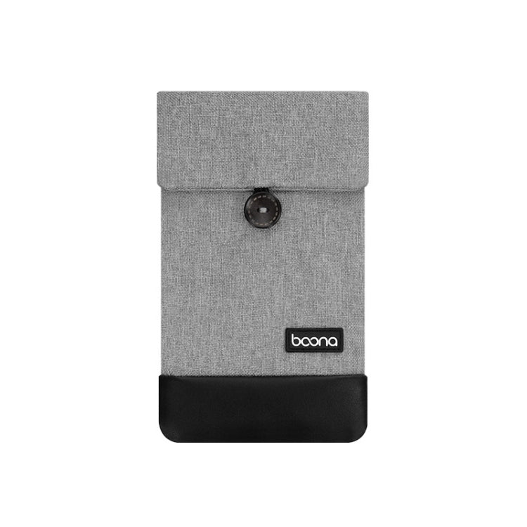 Baona Waterproof Data Cable Protective Bag, Spec: Large (Gray) - Digital Storage Bag by Baona | Online Shopping UK | buy2fix