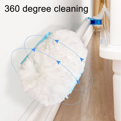 Disposable Household Vacuum Retractable Feather Duster, Style: Long Handle+4 Clothes - Sponges, Cloths & Brushes by buy2fix | Online Shopping UK | buy2fix