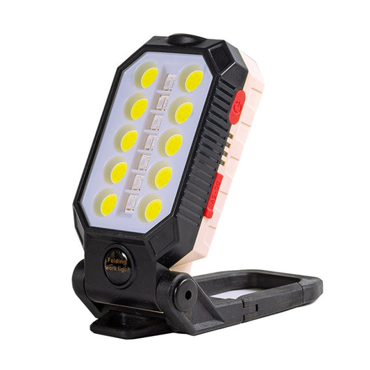 E-SMARTER COB Work Light USB Emergency Flashlight Maintenance Lamp, Style: W599A 10 Hole - Camping Lighting by E-SMARTER | Online Shopping UK | buy2fix