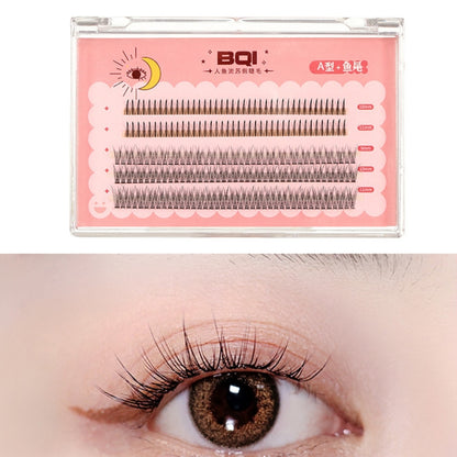 BQI B7229 Lightweight Natural Curling Three-dimensional Slim False Eyelashes, Style: Type A+Fishtail (200PCS) - Eyes by BQI | Online Shopping UK | buy2fix