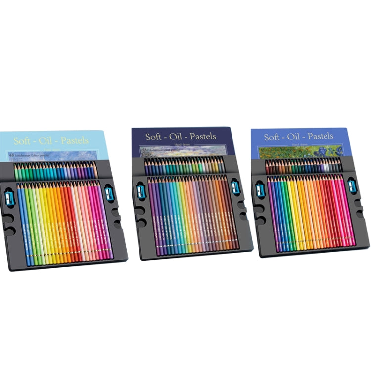 48 Colors Oily Bright Color Pencil Studio Special Set Morandi - Art Supplies by buy2fix | Online Shopping UK | buy2fix