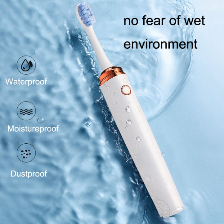 HT10 Smart UV Sterilization Sonic Electric Toothbrush Portable Travel Electric Toothbrush(Blue) - Toothbrushes by buy2fix | Online Shopping UK | buy2fix