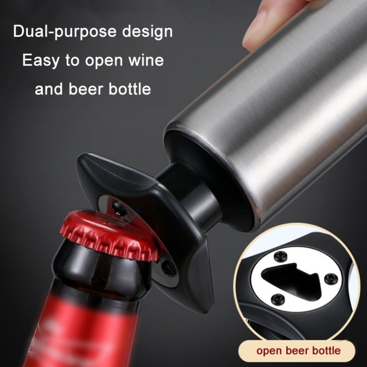 Kitchen Stainless Steel Wine Bottle Opener Household Tools(True Color) - Openers by buy2fix | Online Shopping UK | buy2fix