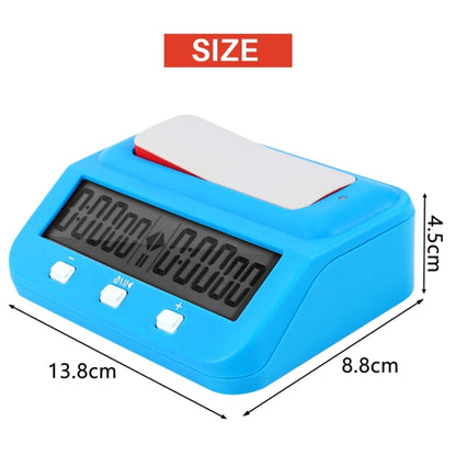 HQT101 Plastic Chess Clock Go Chess Timer(Blue) - Alarm Clocks by buy2fix | Online Shopping UK | buy2fix