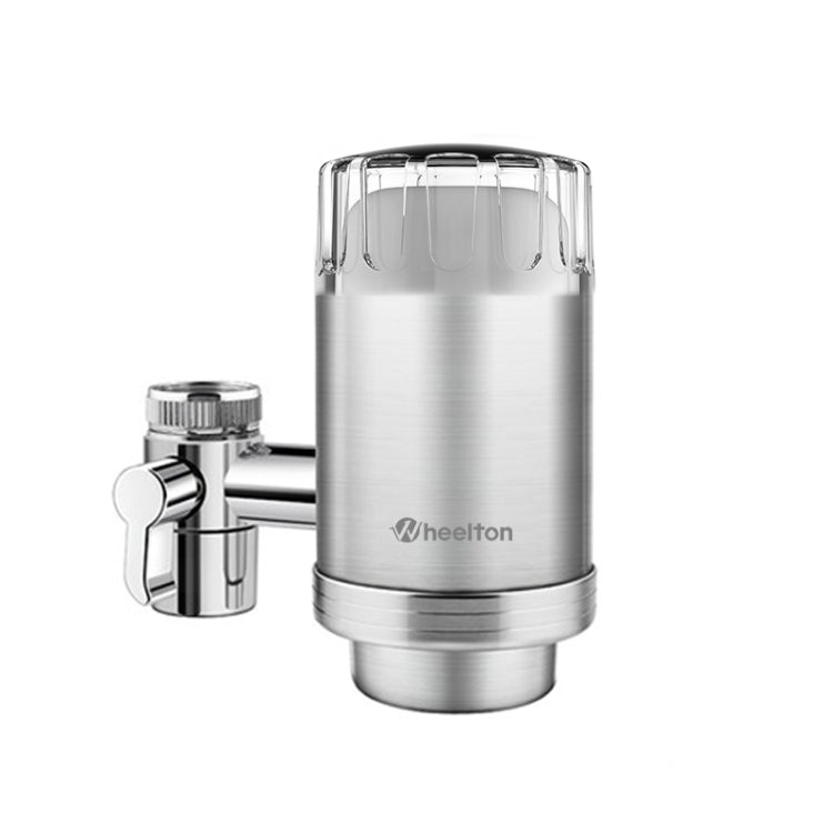 WHEELTON WHT-F202 Kitchen Faucet Filter Water Purifier Ceramic Core Stainless Steel Filter - Faucets & Accessories by WHEELTON | Online Shopping UK | buy2fix